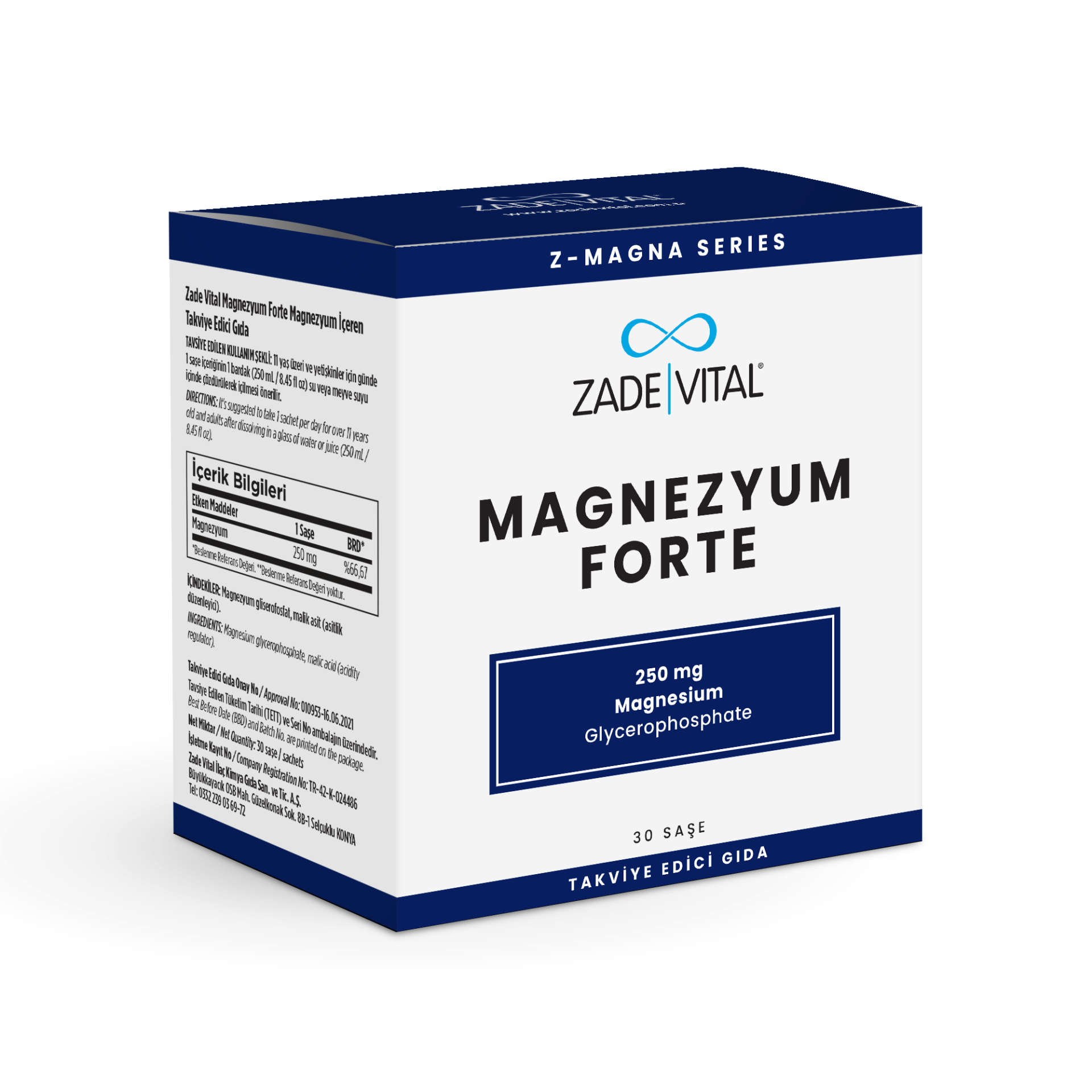 Zade Vital Magnezyum Forte