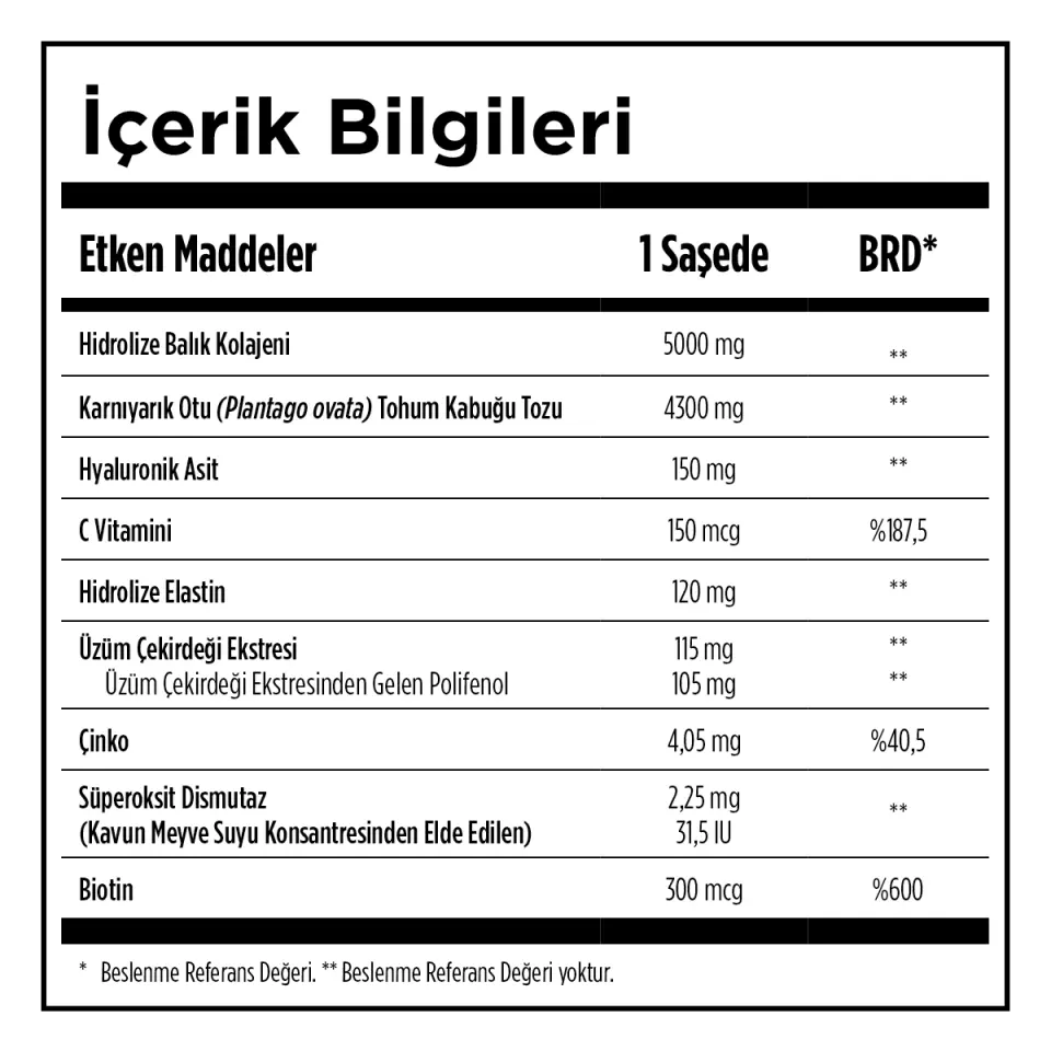 Zade Vital Marine Kolajen Süper Lif