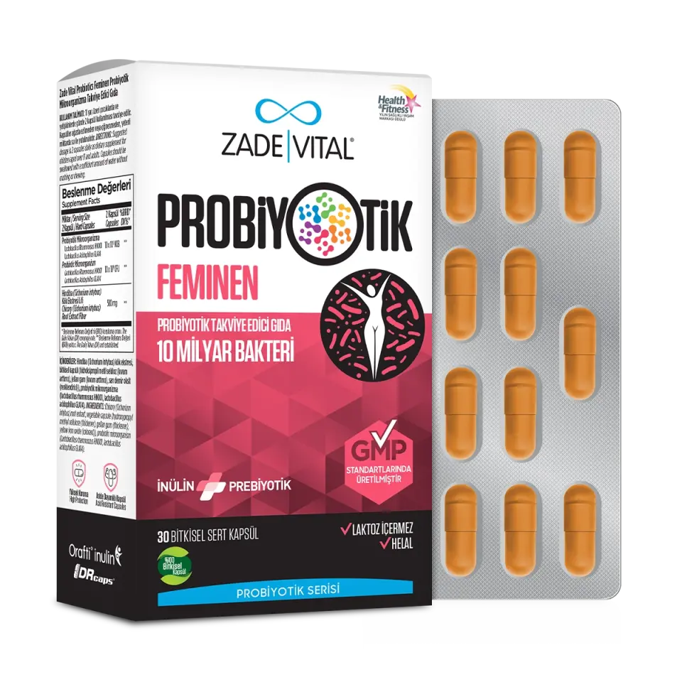 Zade Vital Probiyotik Feminen