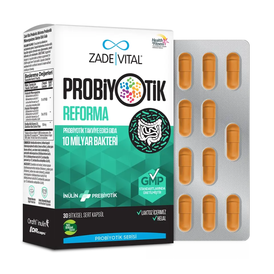 Zade Vital Probiyotik Reforma