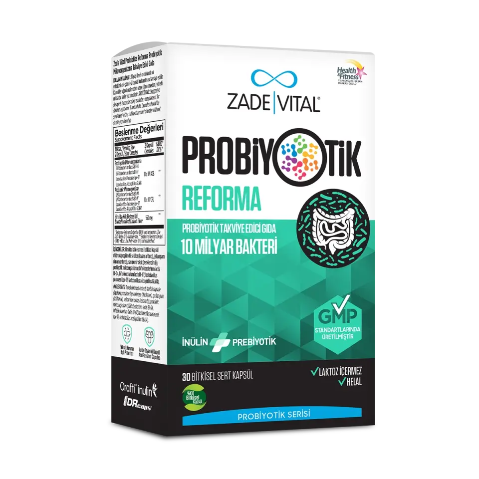 Zade Vital Probiyotik Reforma