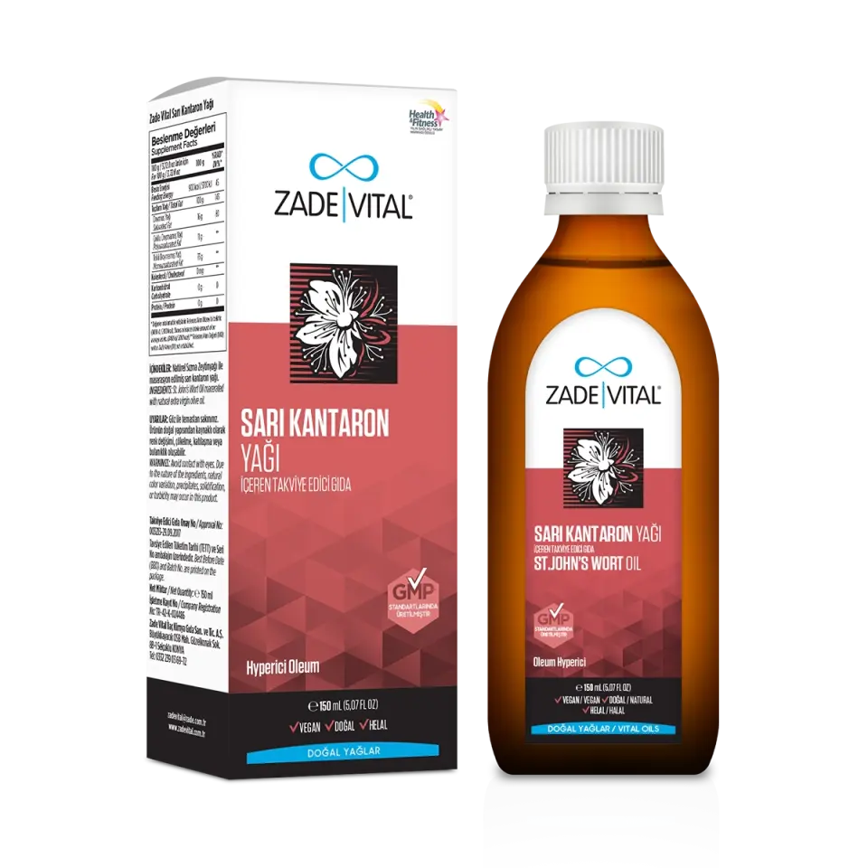 Zade Vital Sarı Kantaron Yağı