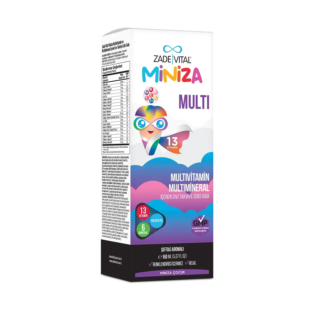 Zade Vital Miniza Multi Multivitamin