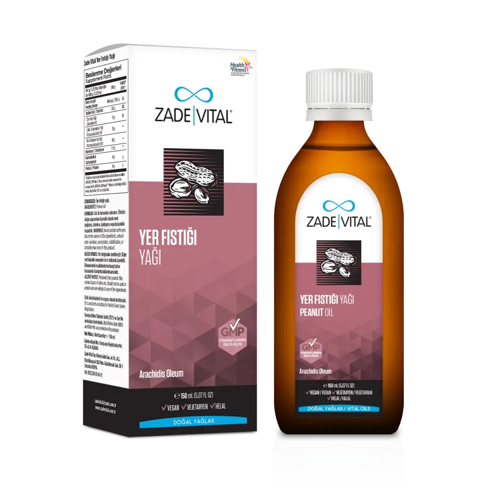 Zade Vital Yer Fıstığı Yağı 150 ml